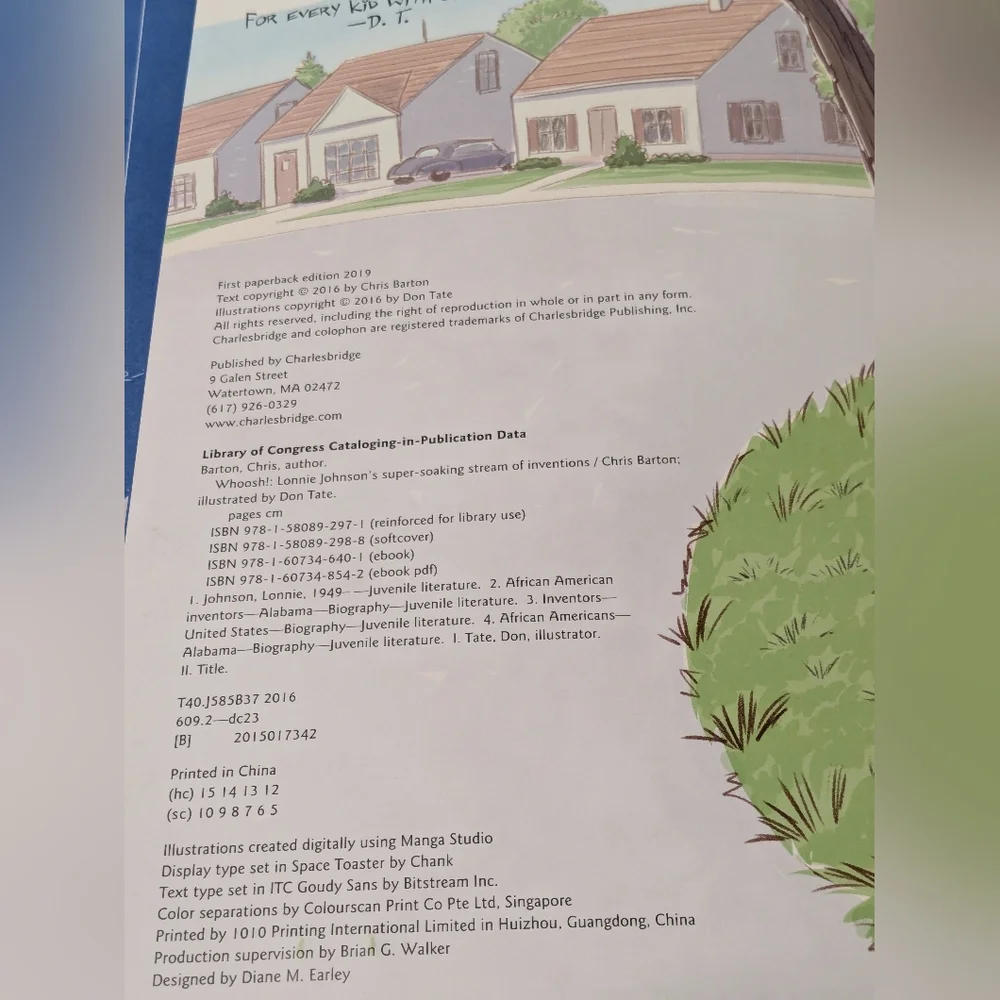 Whoosh! Lonnie Johnson's SUPER-SOAKING Stream of Inventions, a Wonderbook - Picture 7 of 9